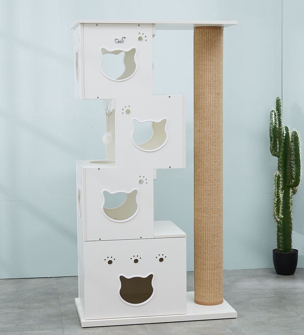 Tiragraffi: CatS Design "Multi Katzenbaum" 4 Stepps – Nuovo e nell'imballaggio originale da Mönchengladbach venduto da Zoopplier