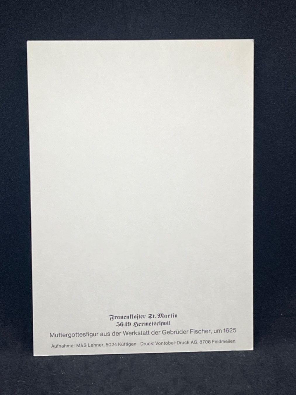 Cartoline postali: Ansichtskarten: Frauenkloster St. Martin Hermetschwil – Usato da Widnau venduto da Brusi9 3