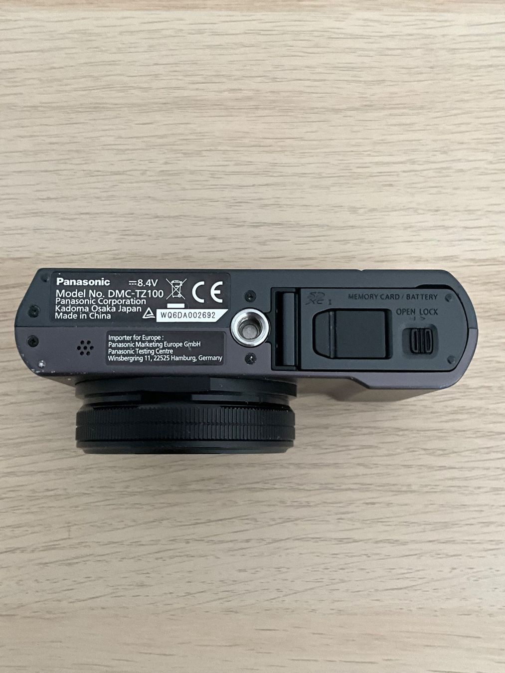 Panasonic Fotocamera: PANASONIC Lumix DMC-TZ100 – Difettoso da Morges venduto da KamitE 4