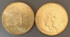 SPANIEN - ESPAÑA - 500 PESETAS 1989 - AUS ORIGINALROLLE