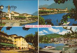 AK Ascona - Saluti da Ascona - Lago Maggiore