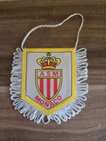 Monaco Wimpel, Vintage Fussball Deko, Rarität, Sammlerstück