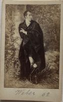 CDV Carl Maria von Weber, deutscher Komponist - Musik