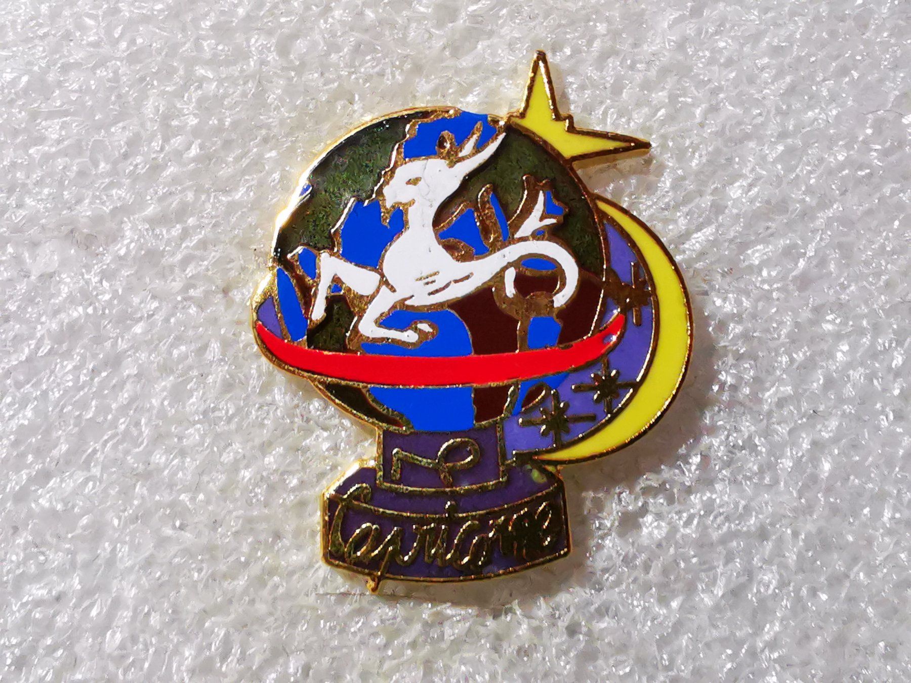 Placchette & Badge: Ansteckpin 84: Sternzeichen Steinbock – Usato da Oppligen venduto da Pin-Fall-Shop