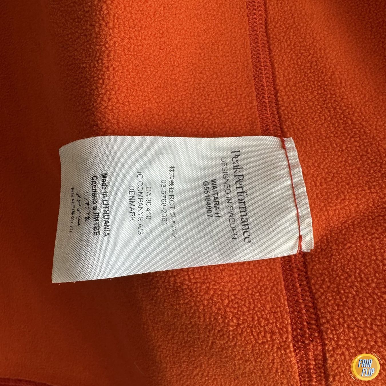 Peak Performance Giacche: Peak Performance Waitara Fleecejacke Gr. L – Usato da Luzern venduto da fairflip 2