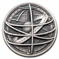 Cook Islands Historic Instruments - Armillary sphere 2024