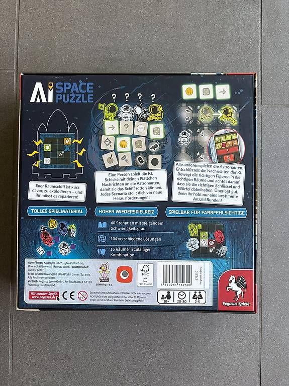 Giochi: Brettspiel: AI Space Puzzle – Usato da Schlieren venduto da elisa_zh 1
