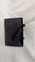 Elegante schwarze Leder-Tasche, Patchwork-Stil