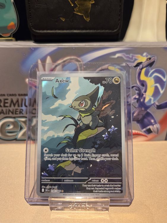 Axew Illustration Rare (BLK 145) - Pokémon Black Bolt ab 1.- (Neu ...
