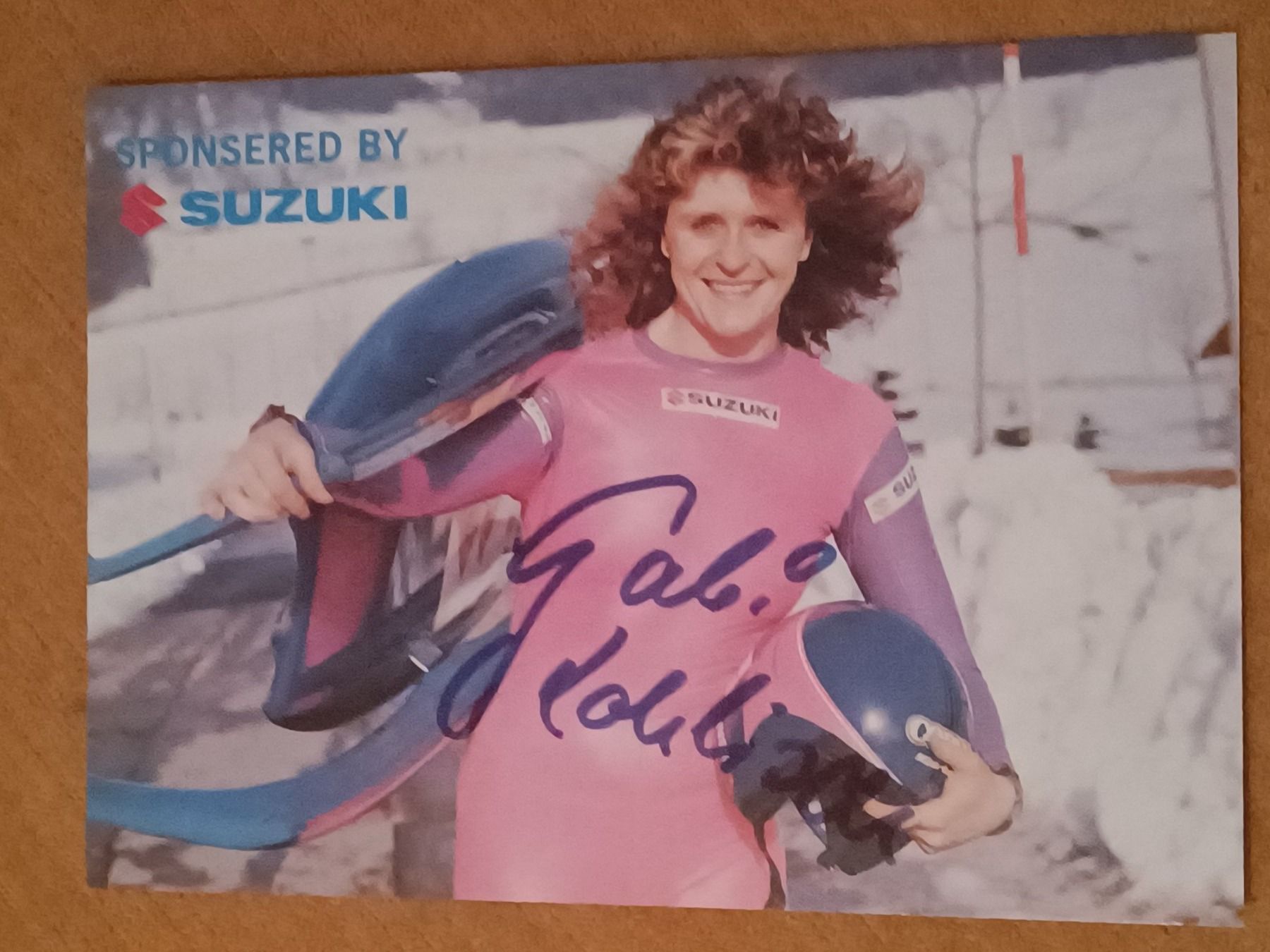 Autografi: Gaby Kohlisch - Weltmeisterin – Usato da Menziken venduto da Autogramme