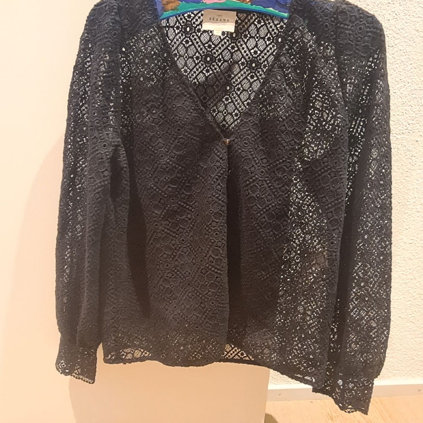 Giacche: Häkeljacke schwarz Gr.42 – Usato da Steinen venduto da turbogeiss99
