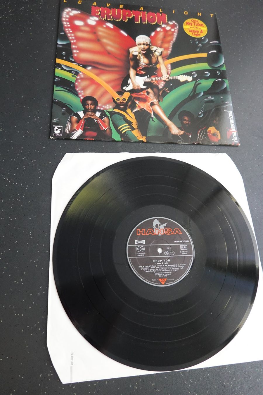 Dischi in vinile: antike Schallplatte ERUPTION 'Leave a Light' Vinyl – Usato da Jona venduto da JOberg_25 3