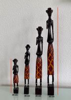 Figuren - Afrikanische Holzfiguren – 4 er Set  20–50 cm
