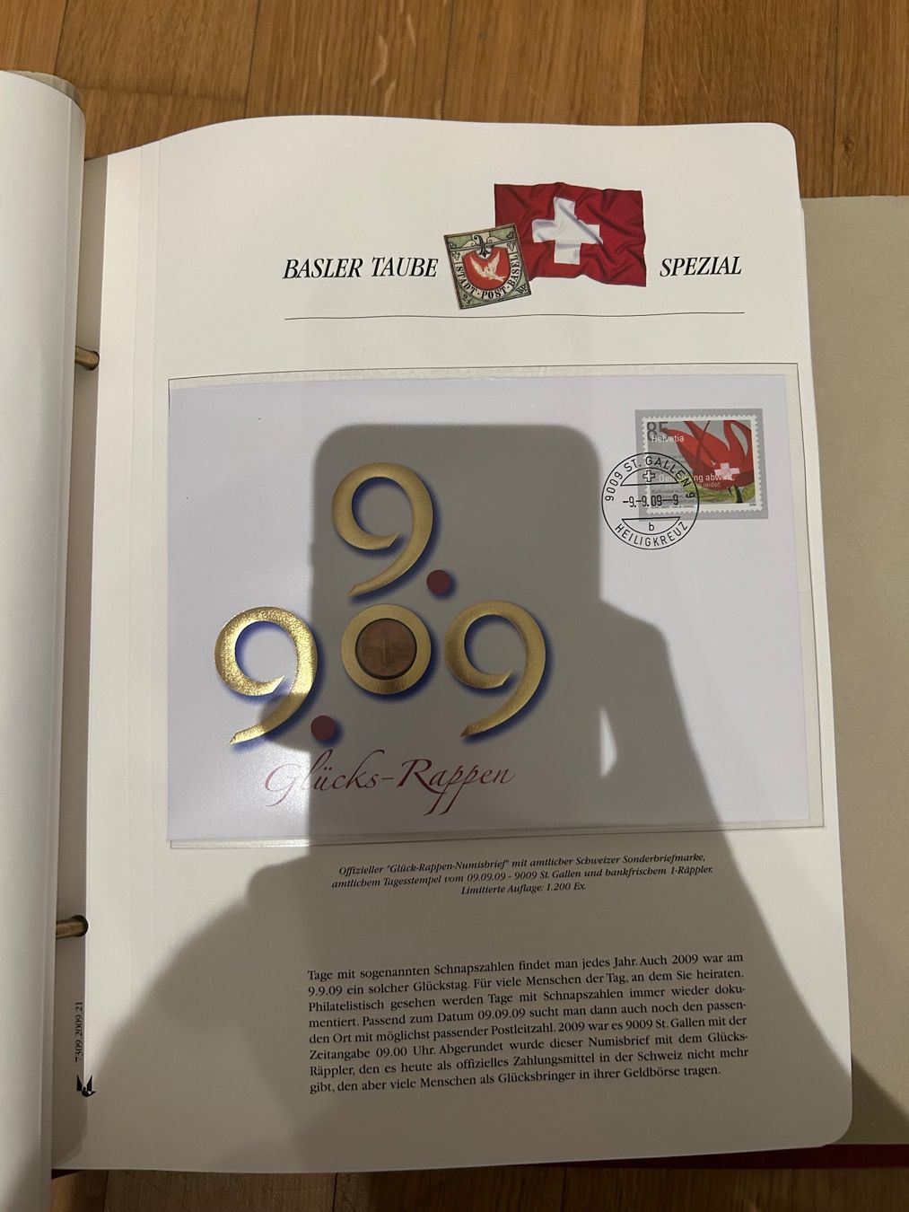 Tutti le monete: Briefmarkensammlung Basler Taube Schweiz – Nuovo (secondo la descrizione) da Melchnau venduto da Robilu6 4