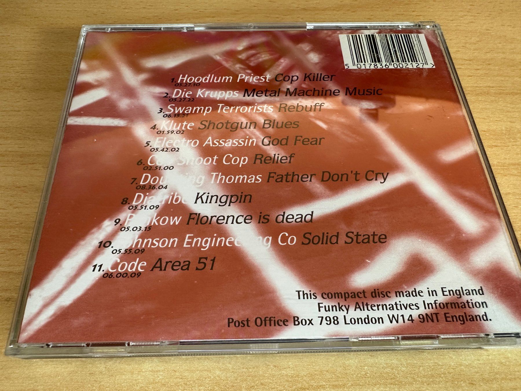 CDs: Various – Funky Alternatives Seven – Gebraucht aus Rikon im Tösstal von Alpenmutz 1