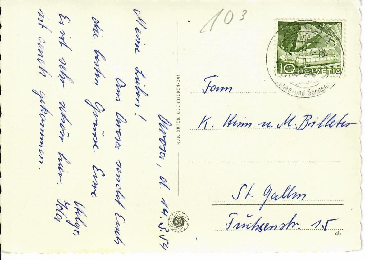 Cartes postales: Arosa – D'occasion à Hochdorf par Ziegel-16 1