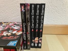 Darwin's Game & Ousama Game Manga, Band 1-3 & 1, 6