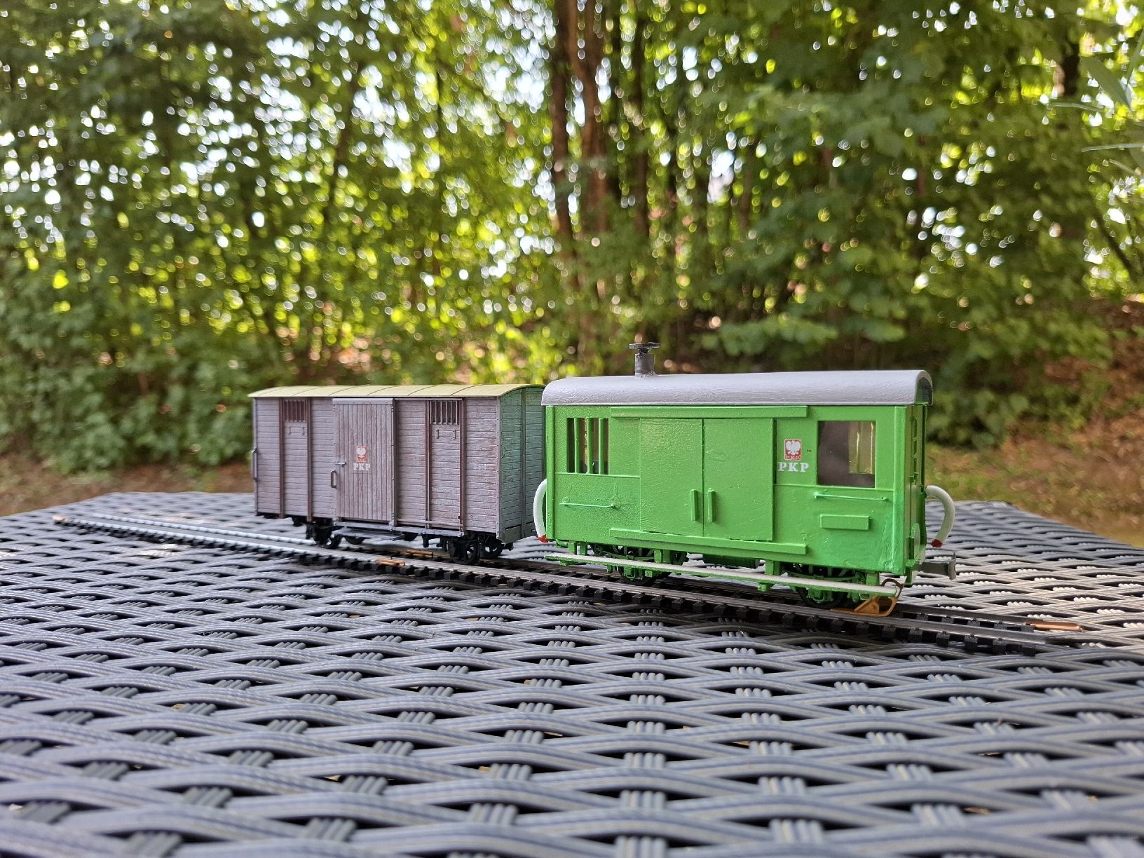 Modelleisenbahnen: 2 0e-Schmalspurwagen der PKP Eigenbau auf Magic Train Basis – Gebraucht aus Zuchwil von Efiutz 3