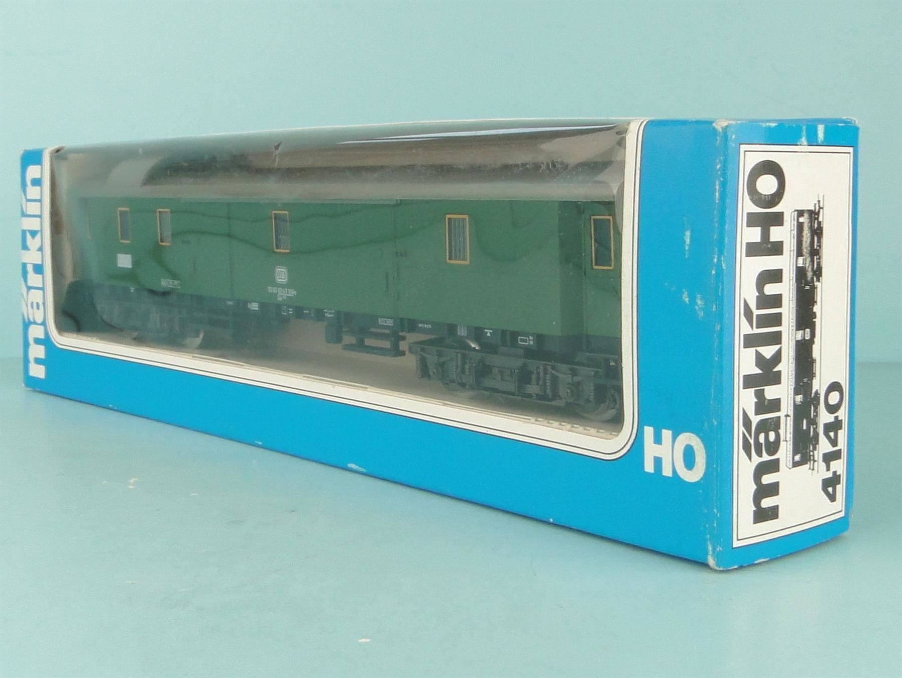Märklin Modellini di ferrovie: Märklin 4140 DB Gepäckwagen – Usato da Bülach venduto da cann11 1