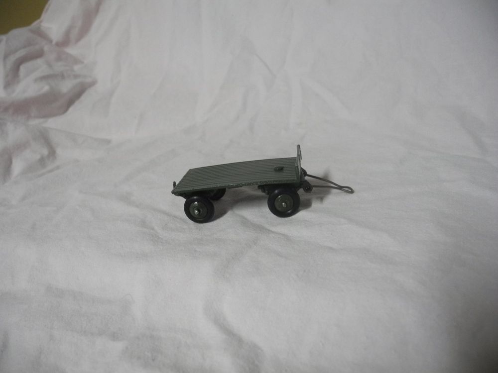 Dinky Toys 1:43 Remorque N°65 - Rare état D'origine (France, Plastique)