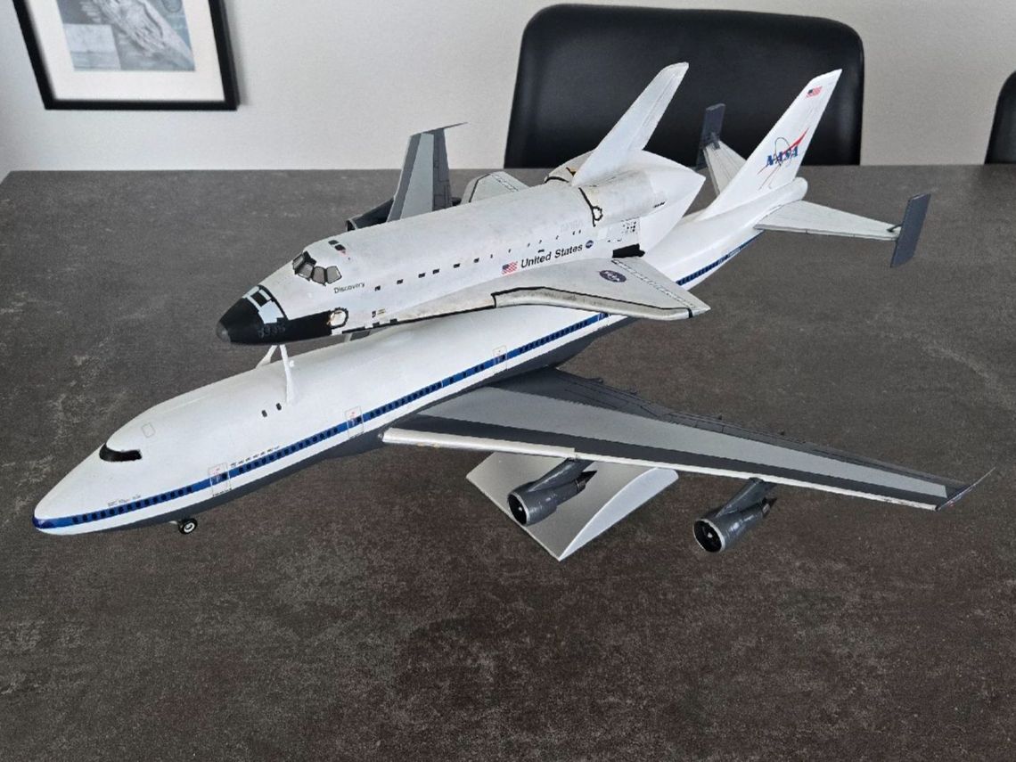 Boeing Kits de montage: Boeing 747 SCA, 1/144 – D'occasion à Lyss par nesholo1986