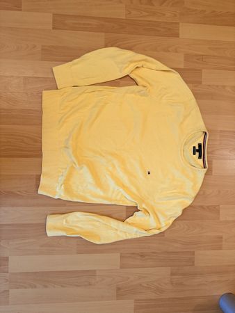 Herren Pullover Tommy Hilfiger gelb Grösse M Baumwolle