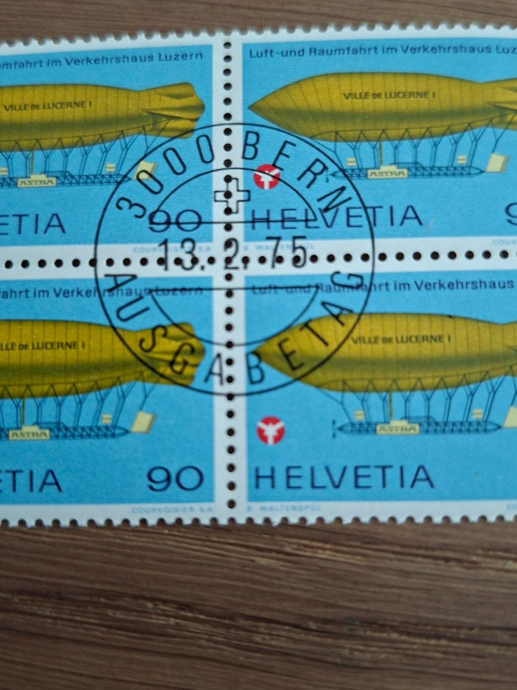 Tutti i francobolli: 4er Blocks: Werbemarken I 1975 – Nuovo (secondo la descrizione) da Hinterkappelen venduto da 1399 9