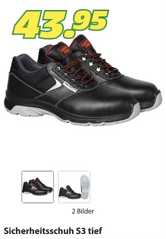 Scarpe da uomo: Sicherheitsschuhe Grösse 44 / 45 – Usato da Rorschacherberg venduto da JBF17 3