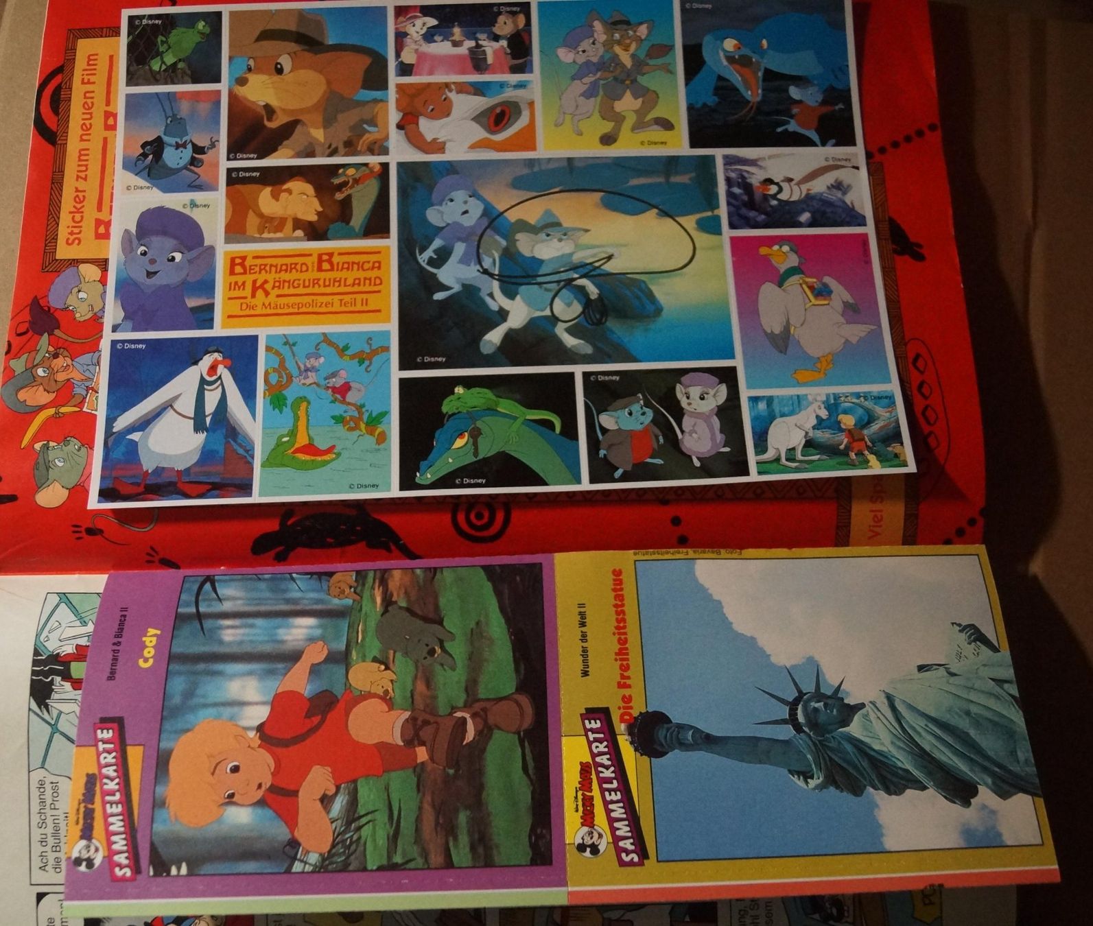 BD: Mickey Maus Nr.3 1992  mit Stickers – D'occasion à Zuben par Rex4 1