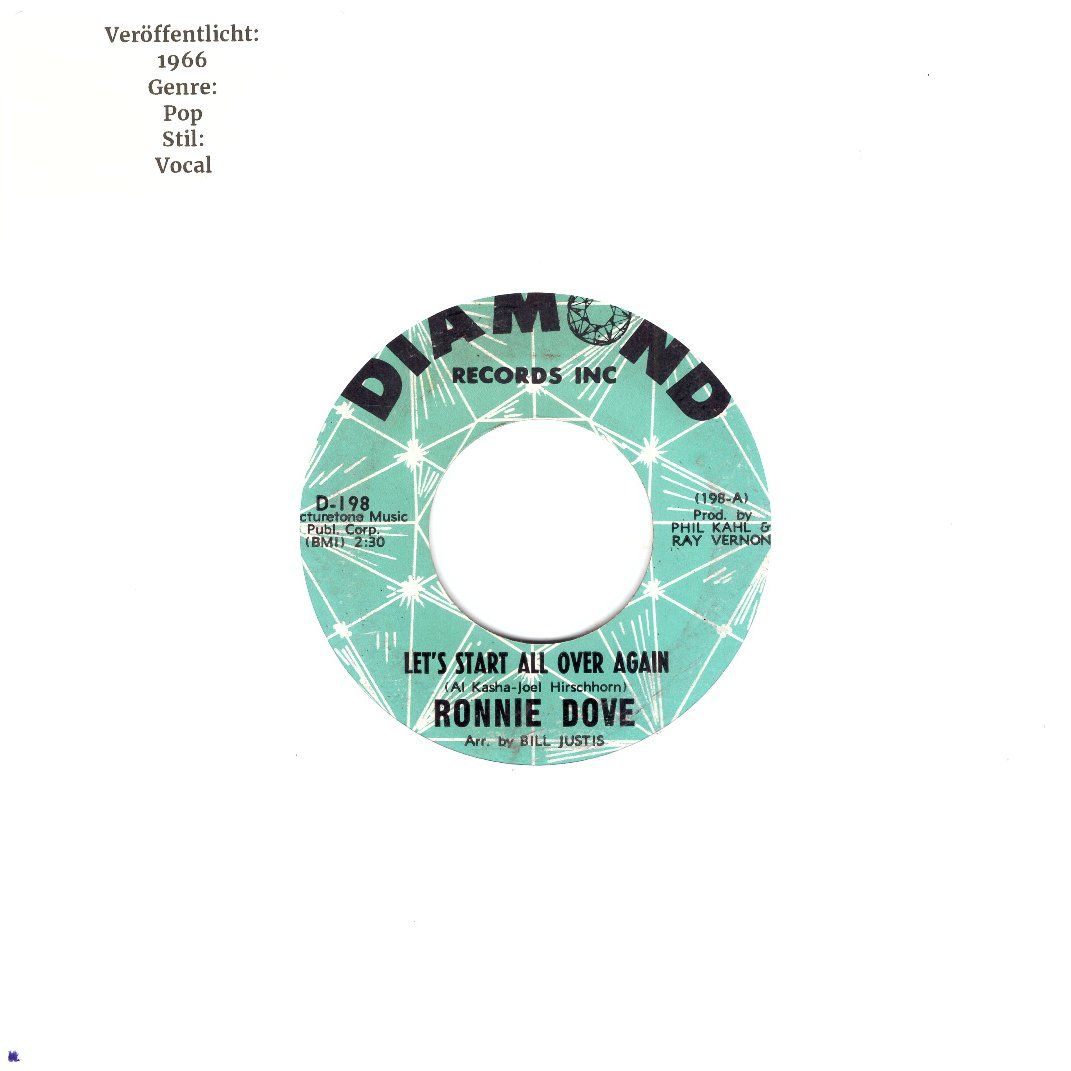 Vinyles: RONNIE DOVE – D'occasion à Bassersdorf par house-of-vinyl