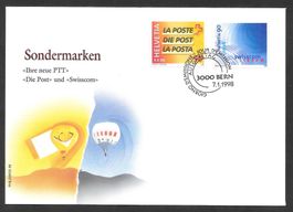 FDC Serie 937 - 938 ET Bern 7.1.1998 schön illustriert