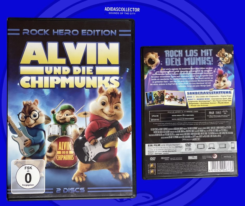 Alle DVDs: Alvin und die Chipmunks - Rock Hero – Gebraucht aus Muri b. Bern von AdidasCollector