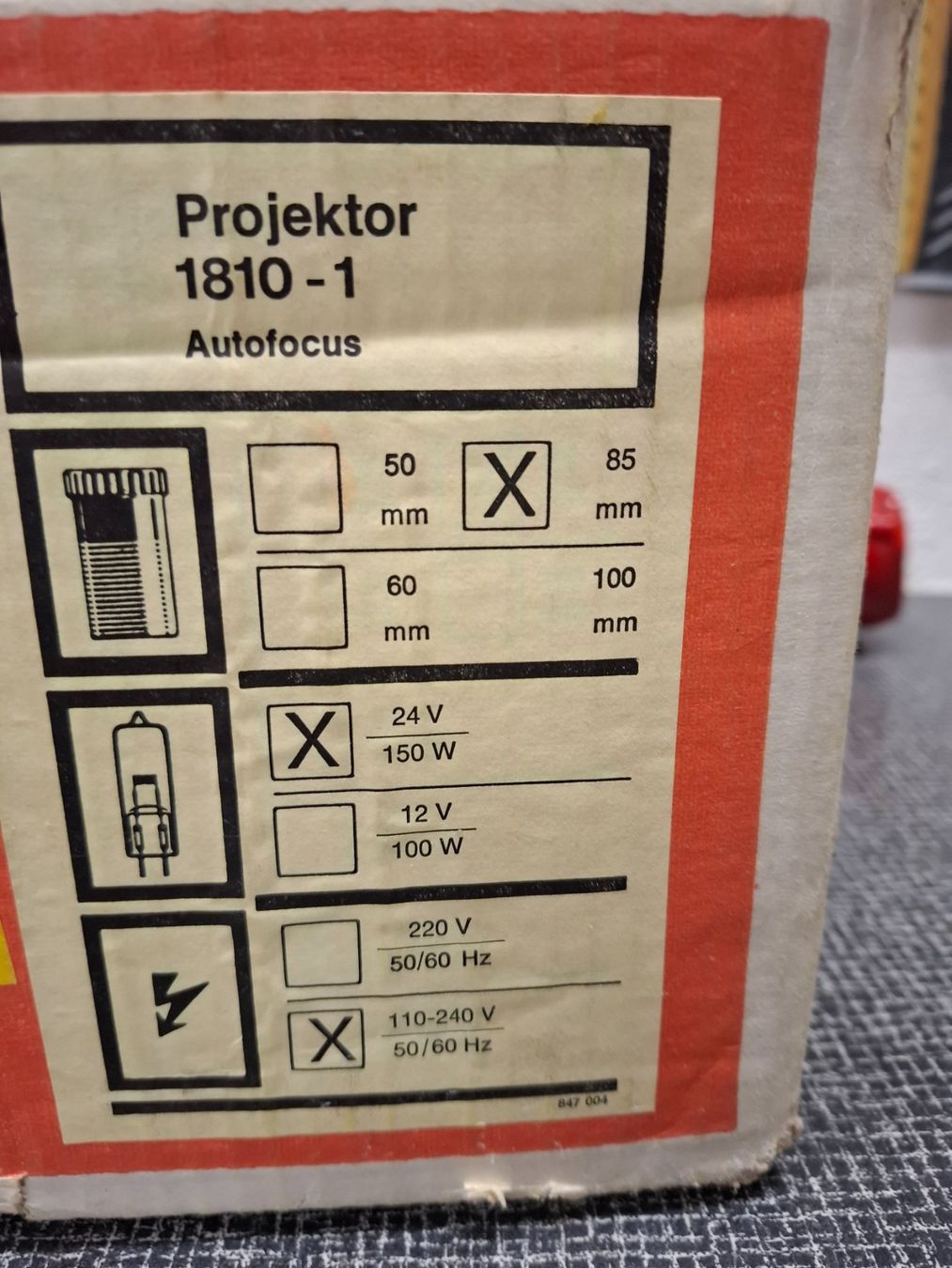 Proiettori: Diaprojektor Kindermann – Usato da Marthalen venduto da Loewe59 2