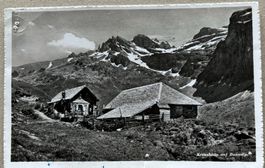 Engelberg, Kreuzhütte auf Bannalp, 1960