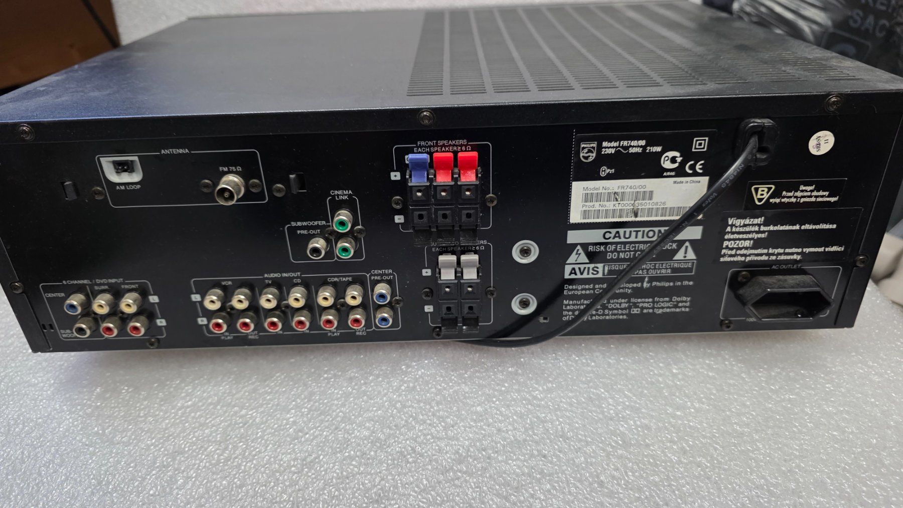 Philips Home Cinema: Ampli Home Cinéma Philips FR740/00 – Usato da Bionnens venduto da Meg011 1