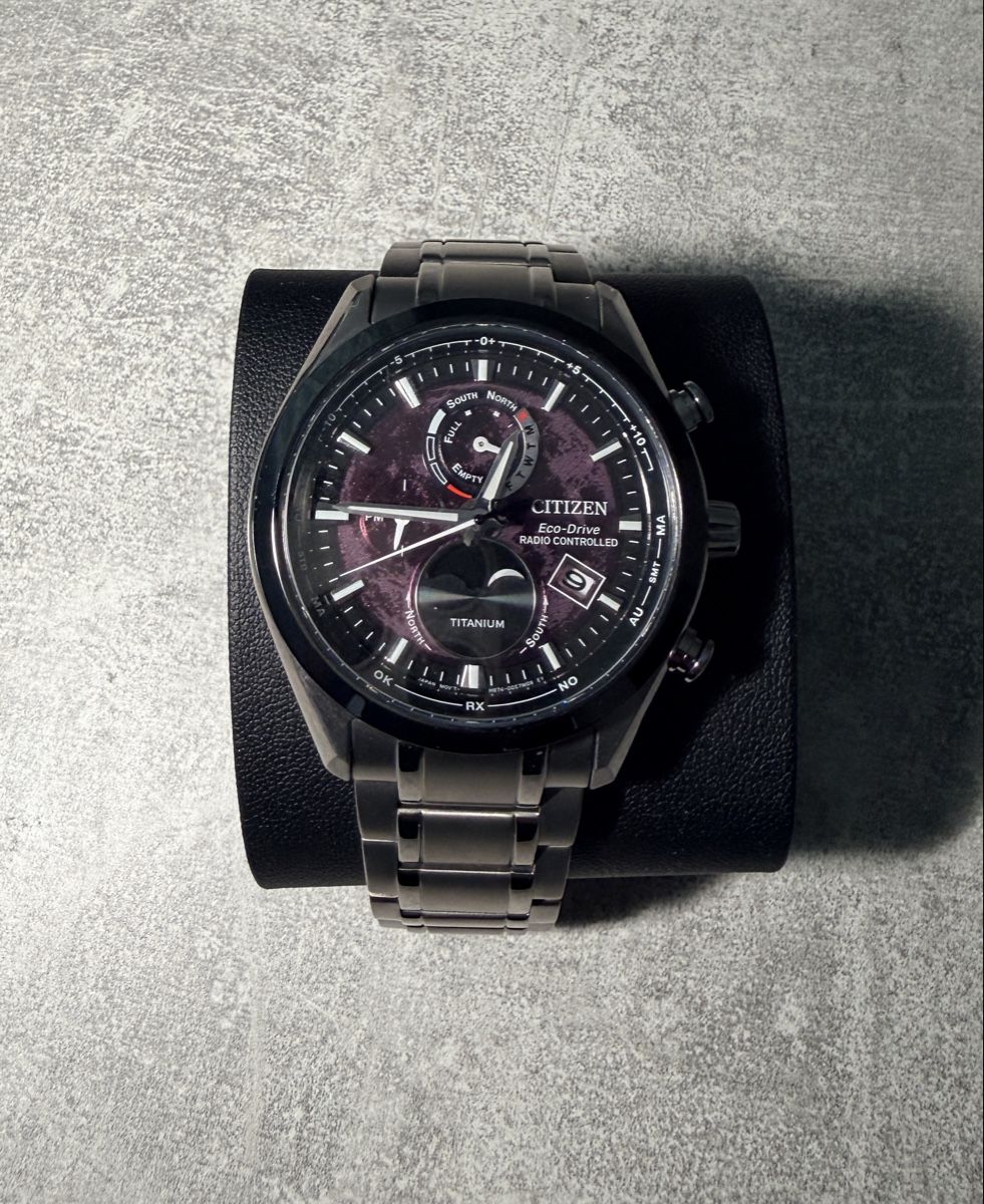 Citizen Orologi: Montre Citizen "Tsuki-yomi" Moonphase Titanium – Nuovo (secondo la descrizione) da St-Légier-Chiésaz venduto da isl_vcl2 2
