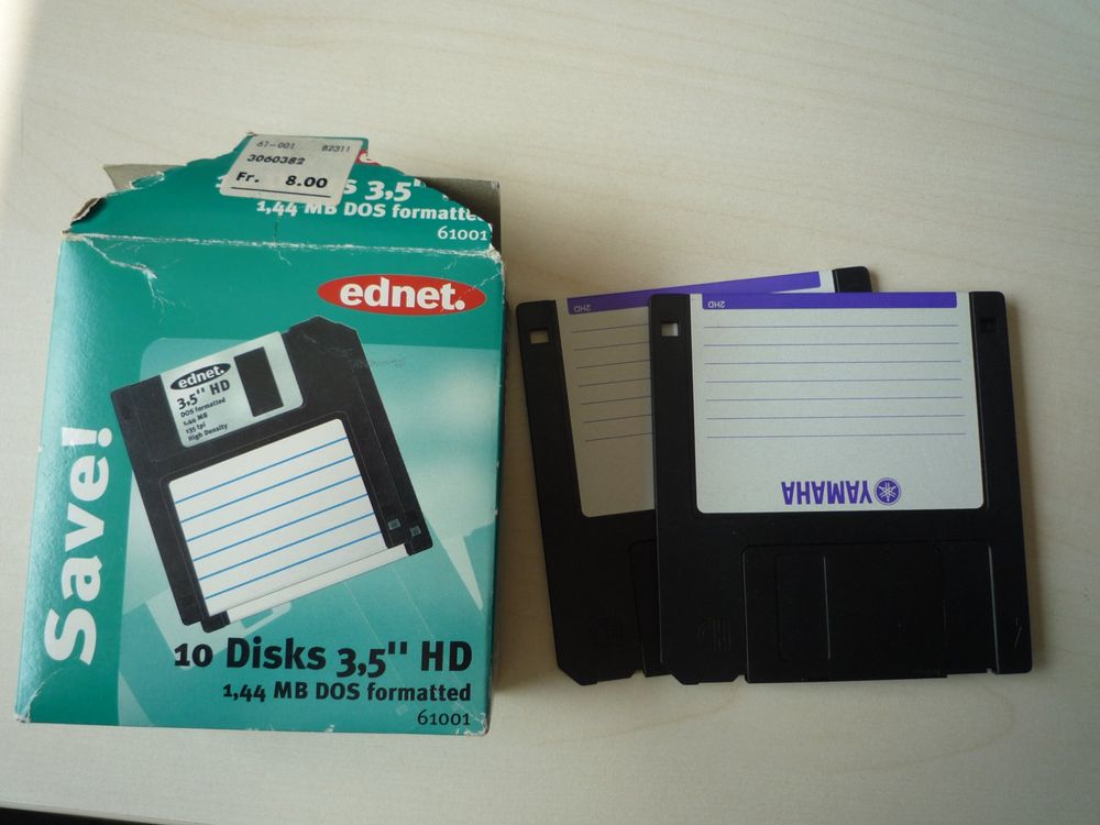 2 neue Disketten (Floppy Disc) (Neu (gemäss Beschreibung)) in Horw für ...