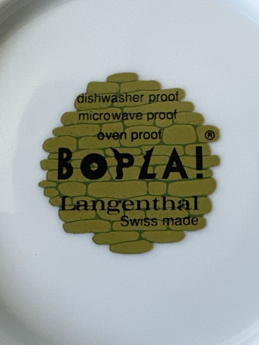 Bopla Piatti: 2x BOPLA! Langenthal Unter-Teller, Swiss Made – Usato da Zürich venduto da Chaeffeler 3