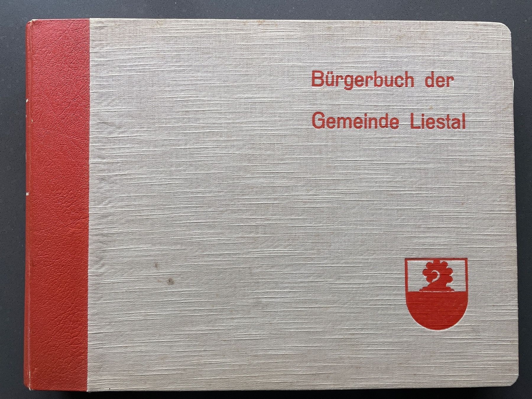 Bücher: Bürgerbuch der Gemeinde Liestal 1958 – Gebraucht aus Adligenswil von Treegarden