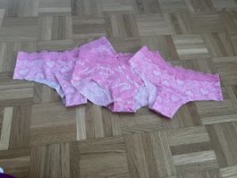 3x PINK Victorias Secret S 💕 Spitze Höschen 🌸 Neuwertig