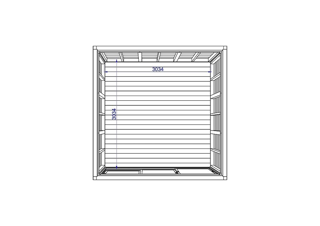 Cabanes de jardin & serres: Gartenhaus-Lounge, DIY Cube 3m x 3m – D'occasion à St. Gallen par Spa_at_Home911 3