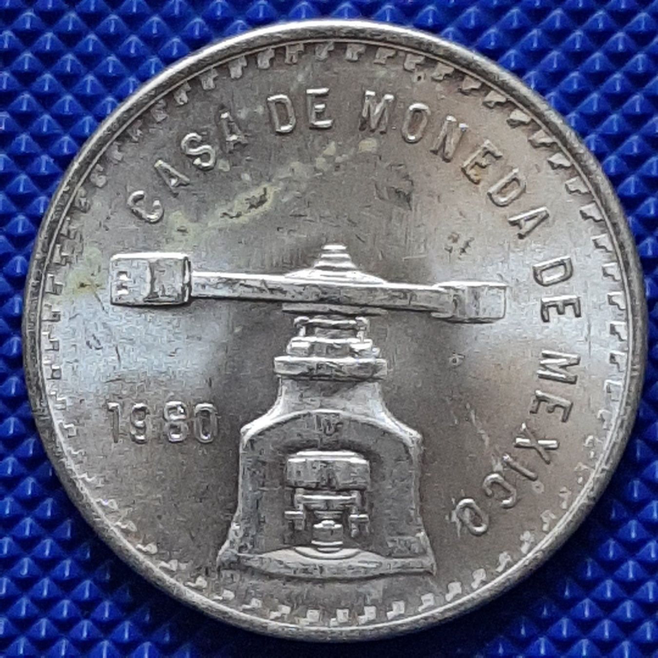 Alle Münzen: 1 oz Silver Mexico 1980 – Gebraucht aus Carouge GE von cecob0909