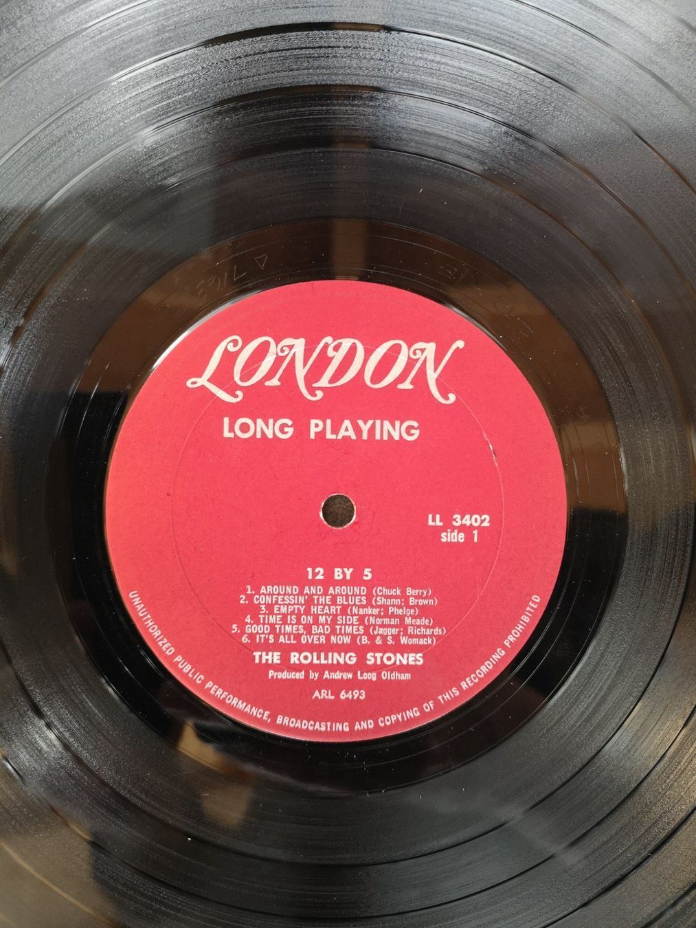 Dischi in vinile: The Rolling Stones 12x5 Mono LP – Usato da Zernez venduto da muntm 2