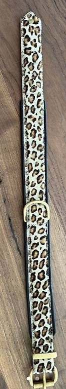 Guinzagli & Collari: Hundehalsband Leopard Leder – Usato da Rechthalten venduto da Milly80