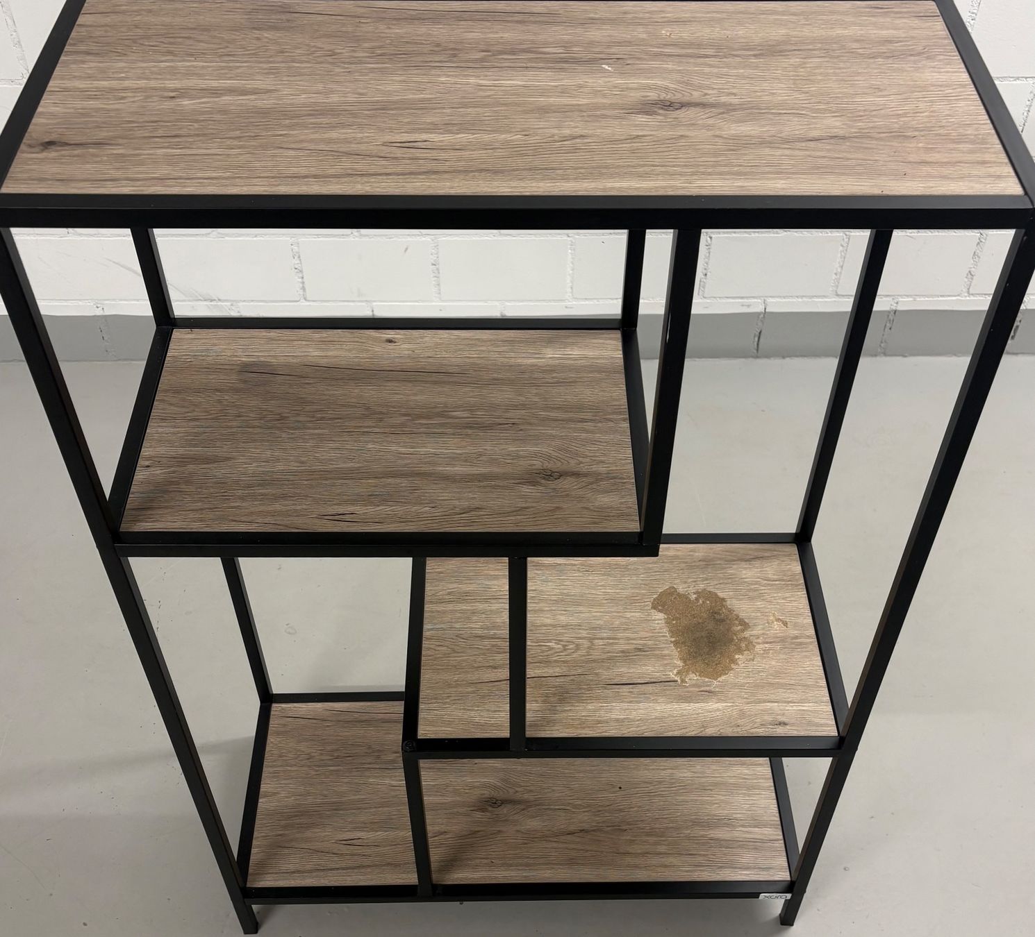 Scaffali: GESTELL, METALL, REGAL, DESIGN, SCHWARZ, EICHEN-LOOK – Usato da Dachsen venduto da Sven_Jasper 2