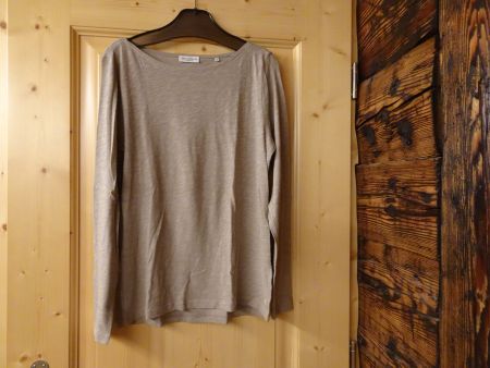 Marc O'Polo Langarmshirt beige Baumwolle Gr. XL - 426248