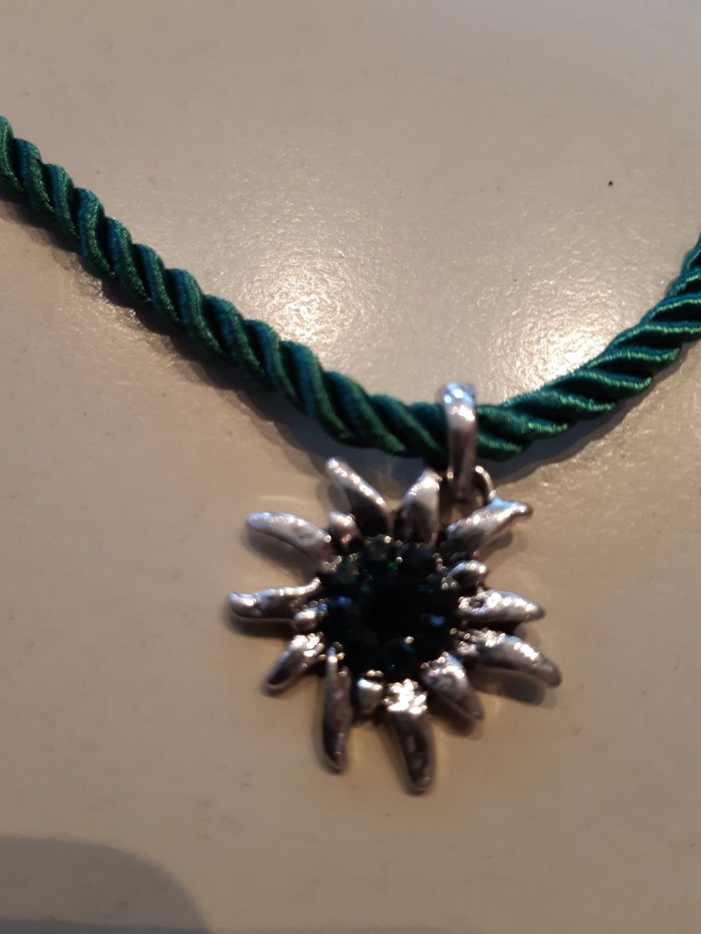 Catenine: Kette Edelweiss pink Kordel – Nuovo e nell'imballaggio originale da Ibach venduto da chaemilochhobbygarte 1