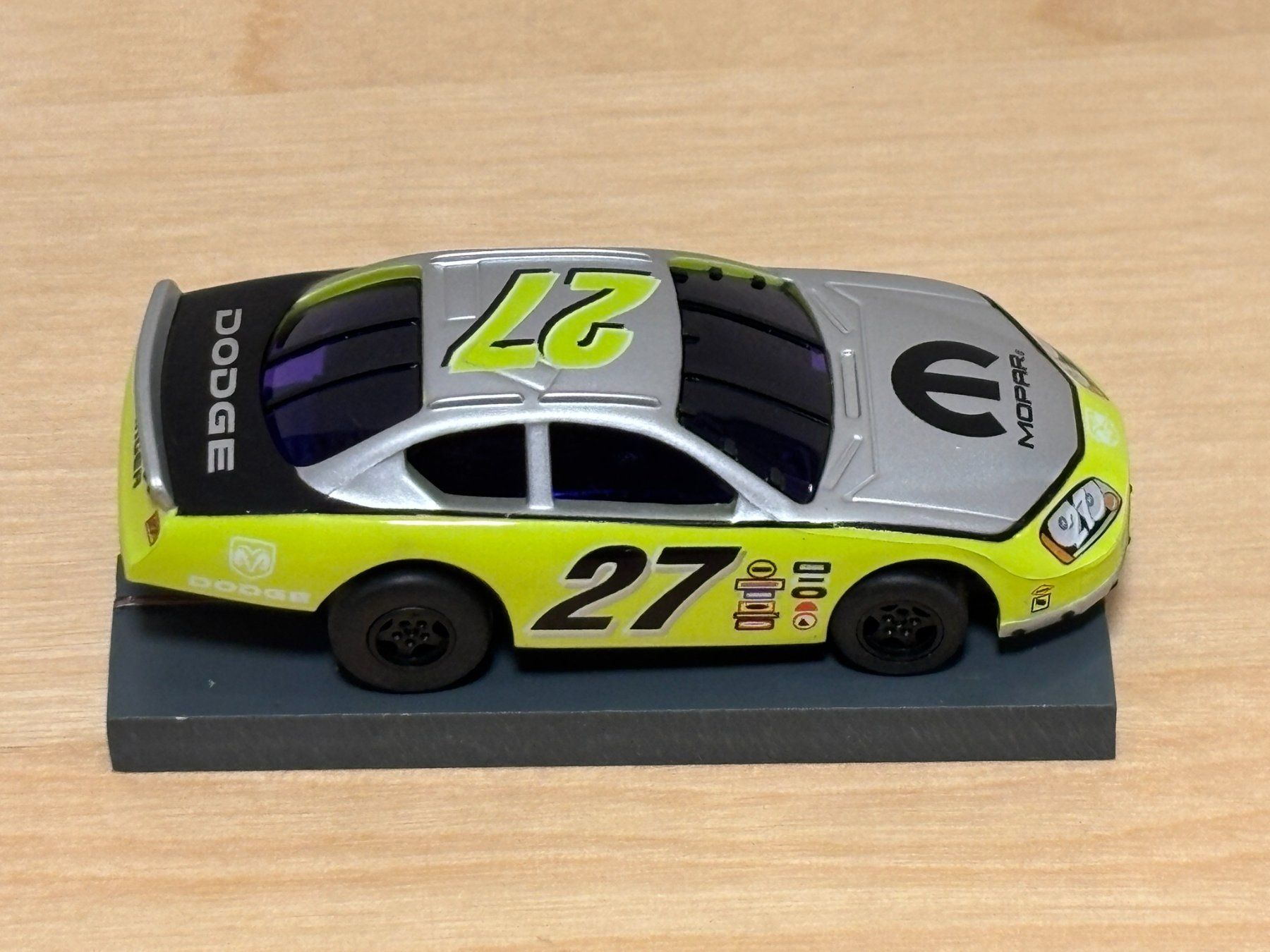 Piste: Auto World Super III Nascar #27 silber/lime – Nuovo (secondo la descrizione) da Bülach venduto da h0slotch 5