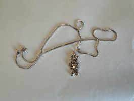 Anhänger+Kette Silber 925 Vintage von Disney Original