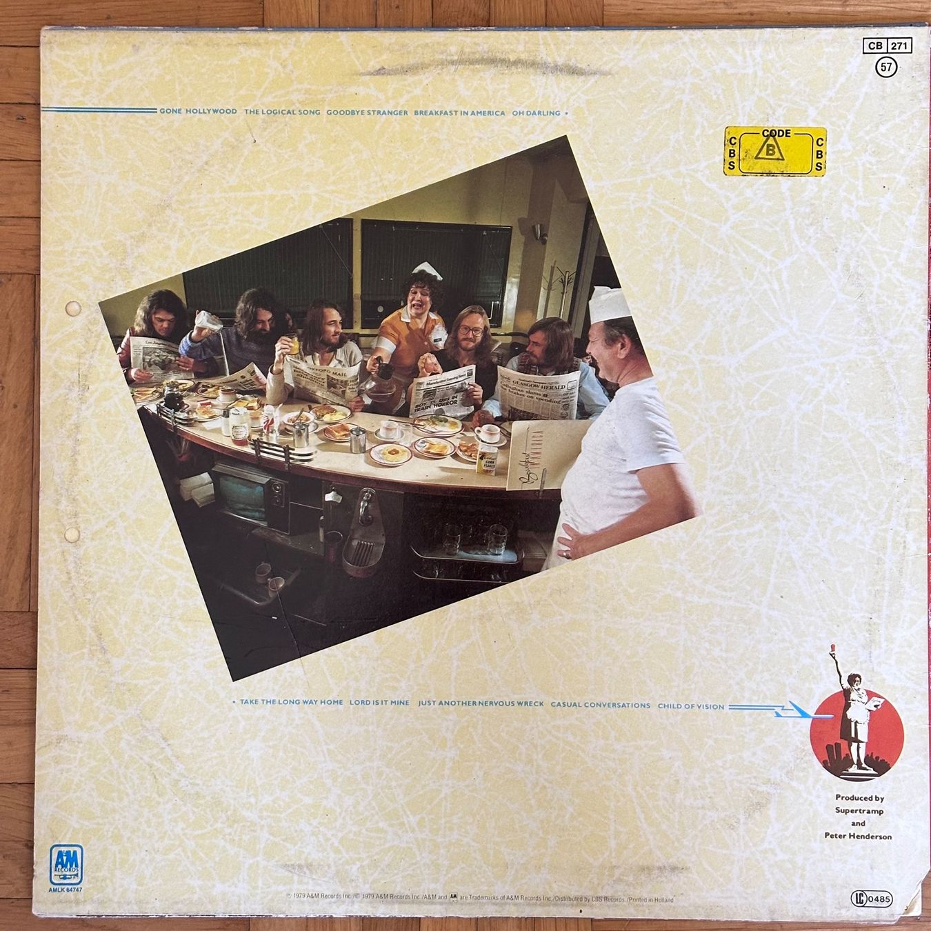 Dischi in vinile: LP - Supertramp - Breakfast In America – Usato da Breganzona venduto da Onairda75 1